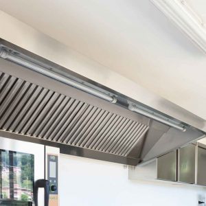 Commercial kitchen hood cleaning